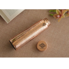 Pure Copper Water Bottle – Pyramid Shape, 900 ML