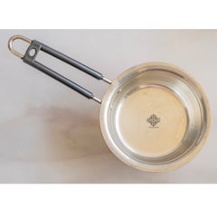 Brass Patila with Tin Lining and Handle for Healthy Cooking