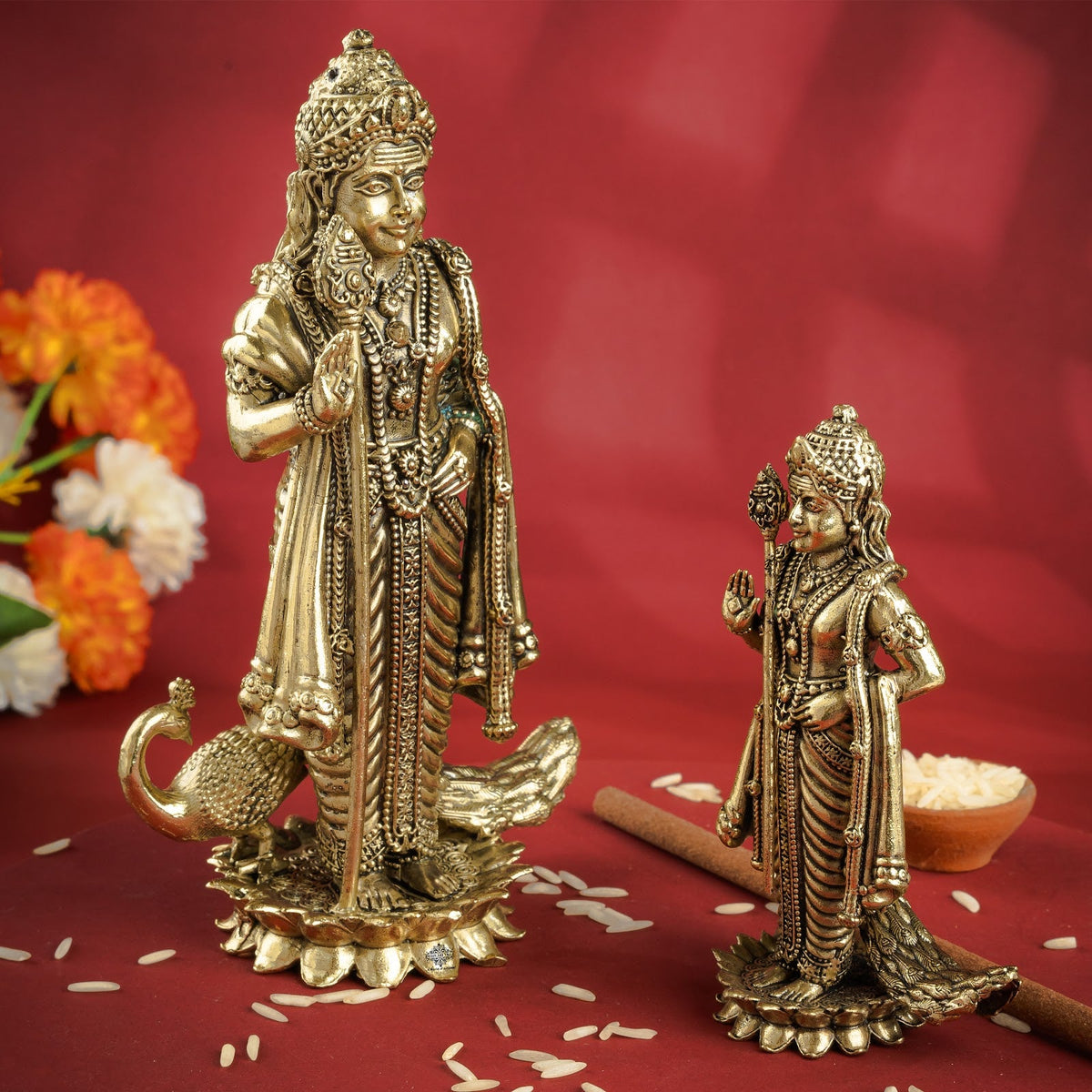 Pure Brass Murgan Murti