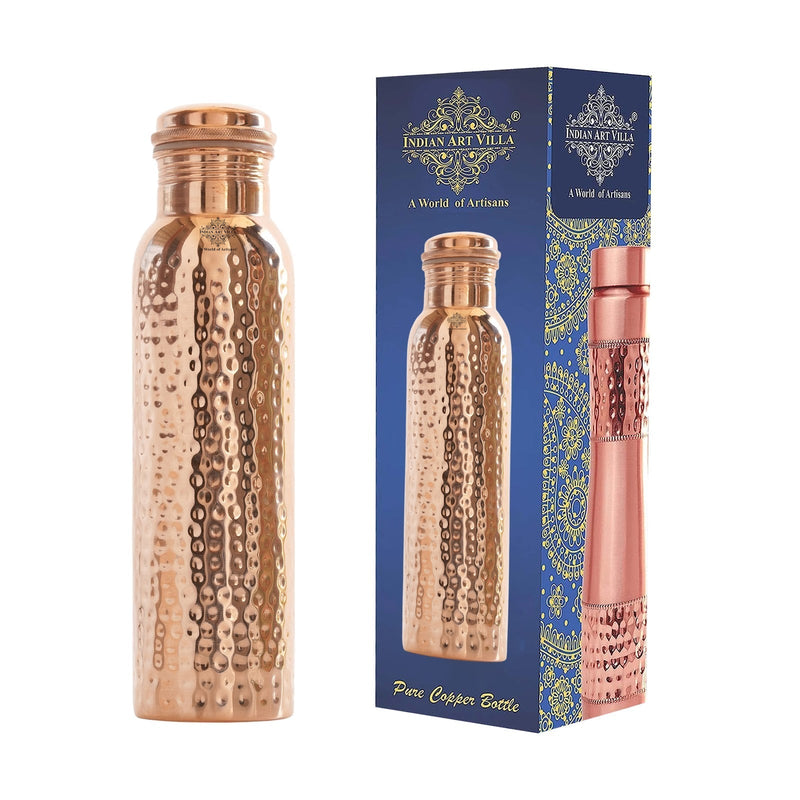 Pure Copper Bottle With the Plain Design