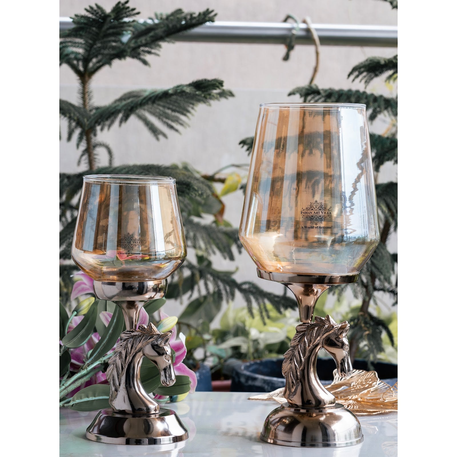 Horse Head Decorative Candle Holder – Luxurious & Decorative Home Décor