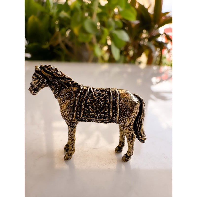 Brass Horse Miniature - 2.90 cm
