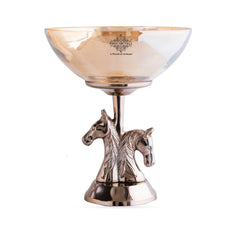 Antique Decorative Bowl with Horse Design Pedestal, Fruit Bowl, Snack Server, Centerpiece Dish, Home & Table Decor