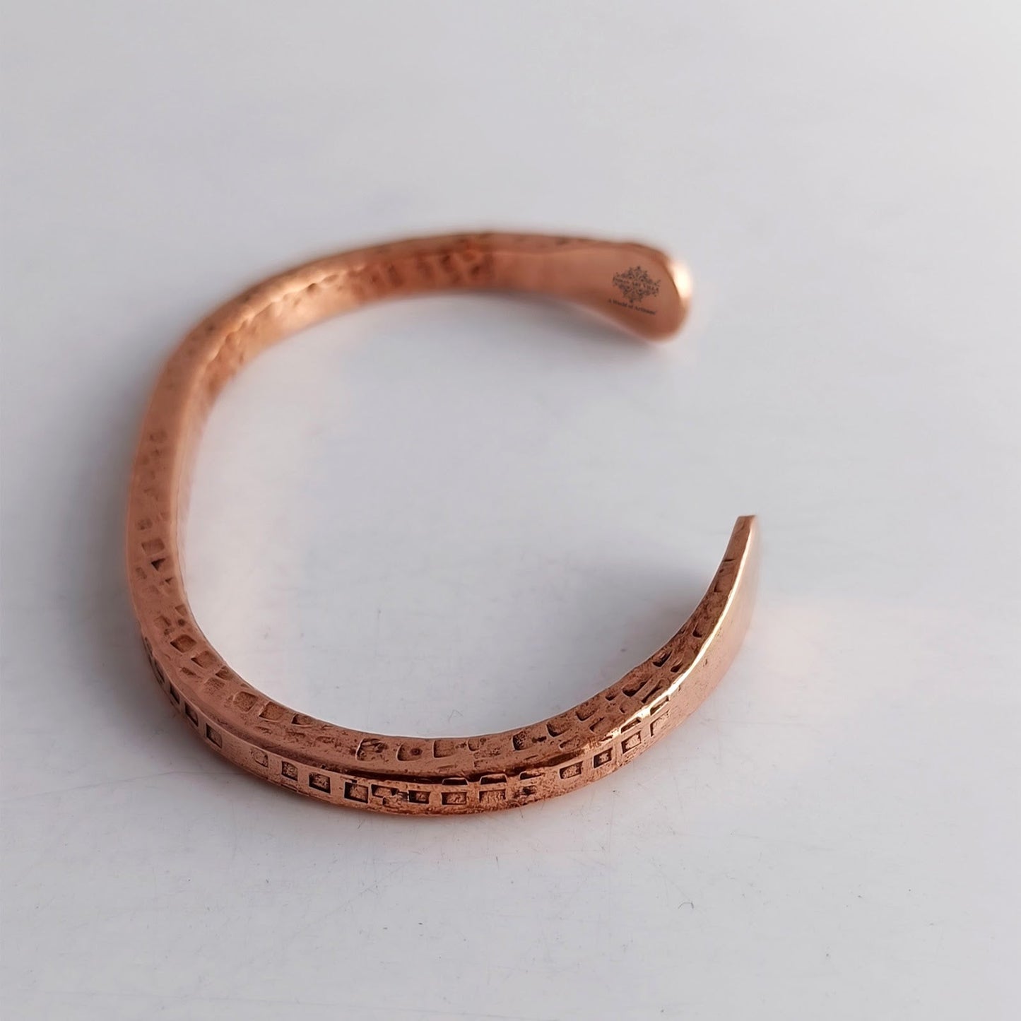 Pure Copper Solid Dotted Bracelet for Men & Women