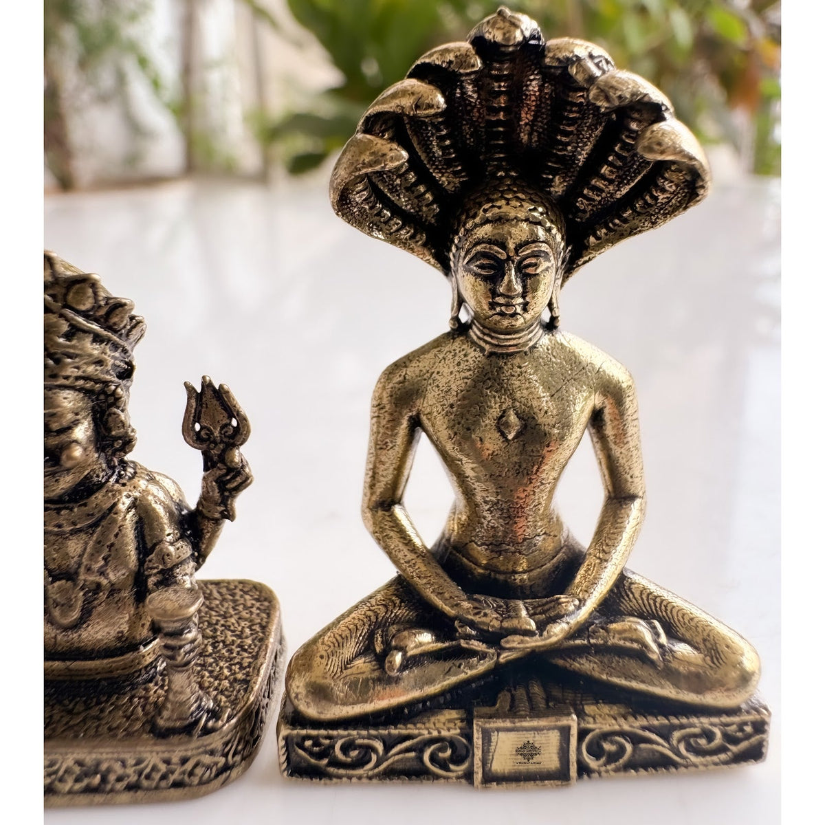 Pure Brass Miniature Jain Tirthankar Combo Murti Set