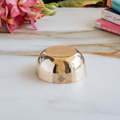 Pure Bronze Bowl With Simple Look