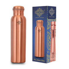 Pure Copper Bottle With the Plain Design