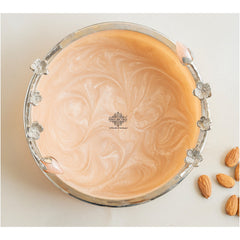 Silver Plated Resin Belgium Pink Decorative Tray, Festive Use, Gifting And Vanity Organizer