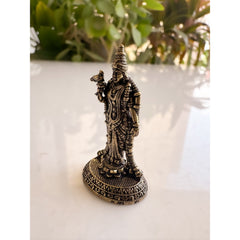 Pure Brass Miniature Meenakshi Amman Ji Standing Murti - 3.81 cm