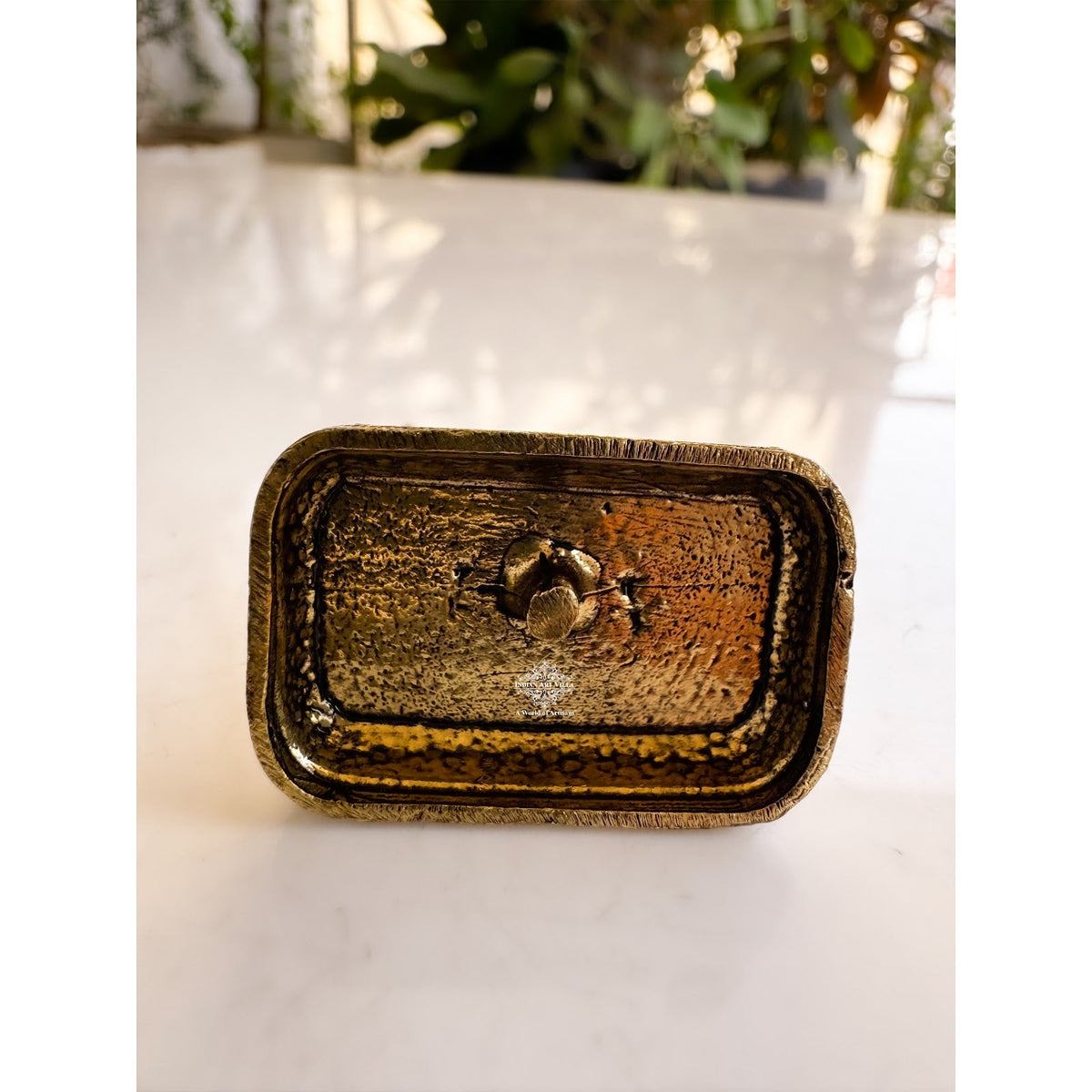 Pure Brass Miniature Radha Krishna Murti