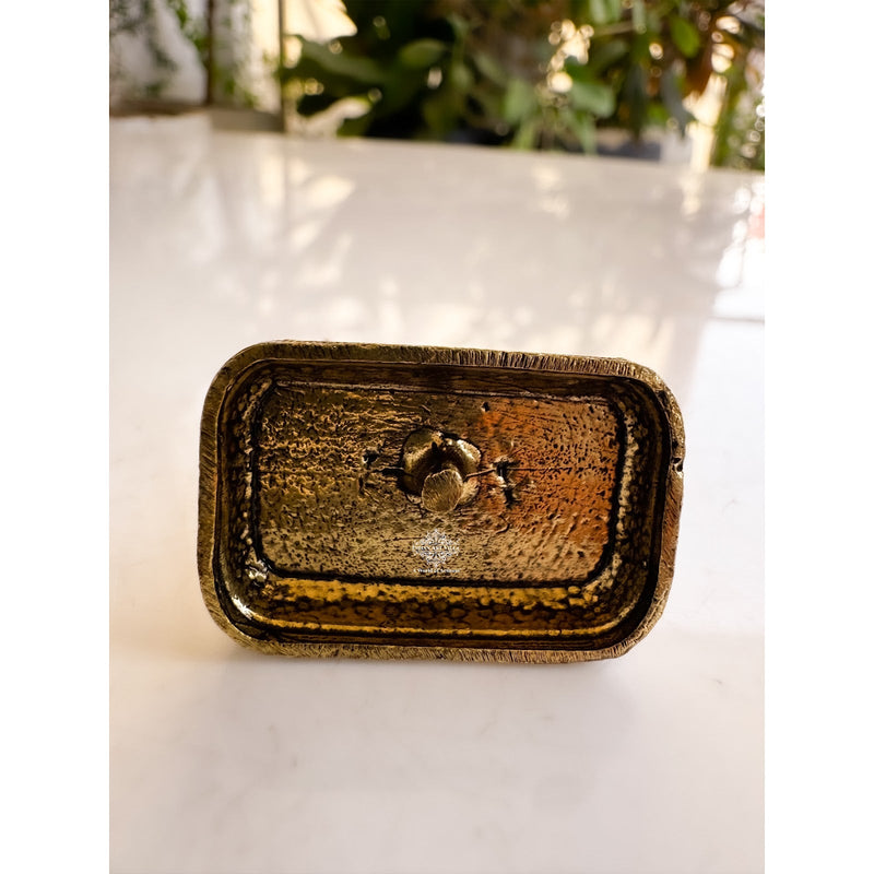 Pure Brass Miniature Radha Krishna Murti