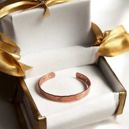 Pure Copper Plain Bangle Adjustable Bracelet for Men & Women