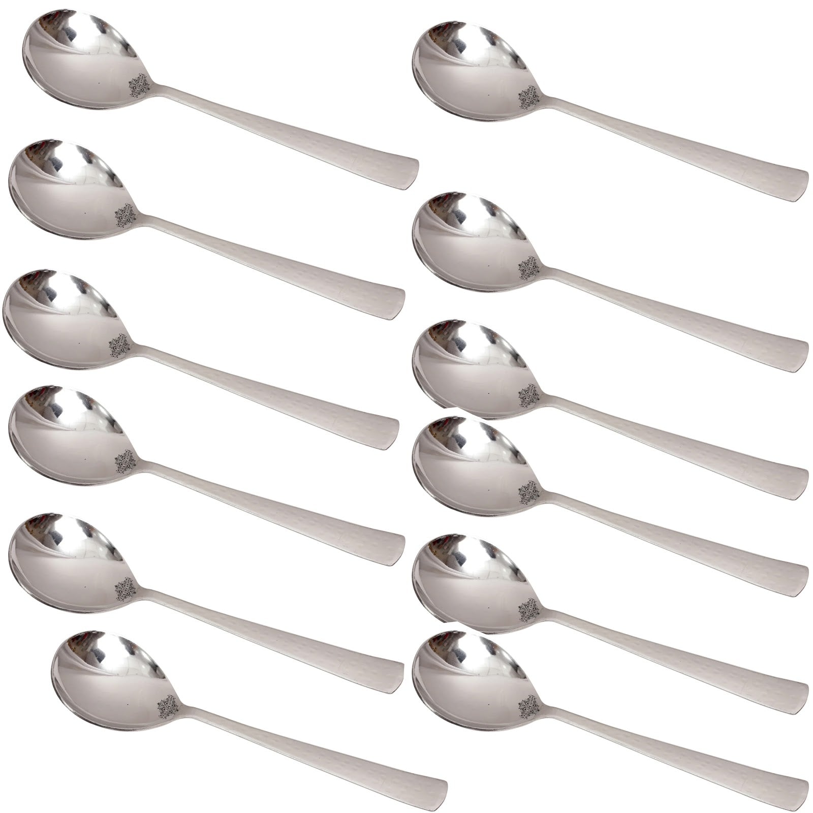 Stainless Steel Handmade Hammer Design Serving service Spoon