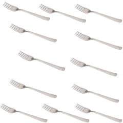 Handmade Pure Stainless Steel Matt Finish Design Table Fork