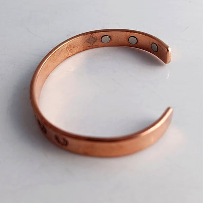 Pure Copper Seven Chakras Bangle