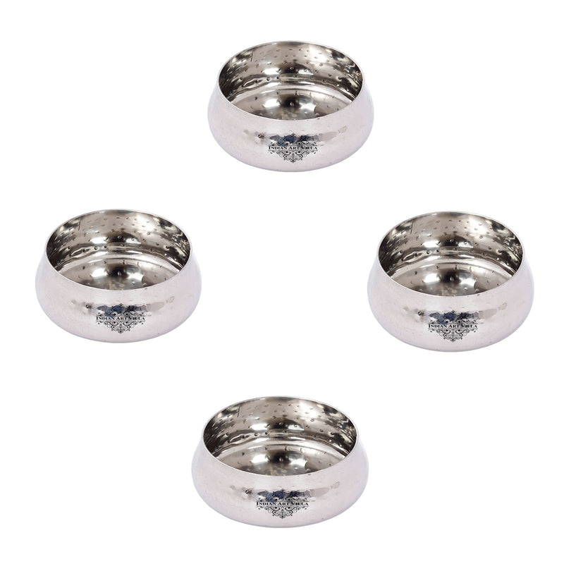 Elegant Steel Curved Bowl – Perfect for Every Celebration | Home | Hotel | Restaurant