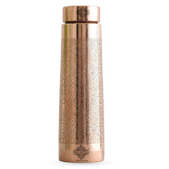 Pure Copper Water Bottle – Pyramid Shape, 900 ML