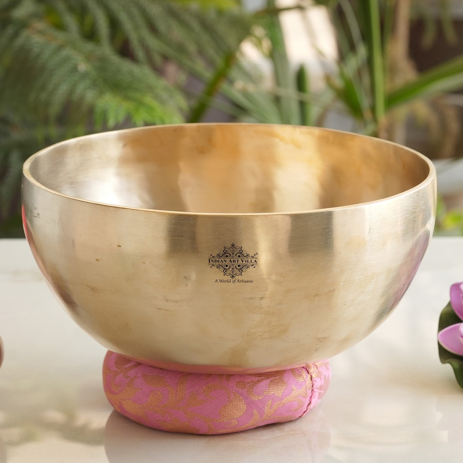 Handmade Pure Bronze Singing Bowl for Serenity and Meditation, Good For Health