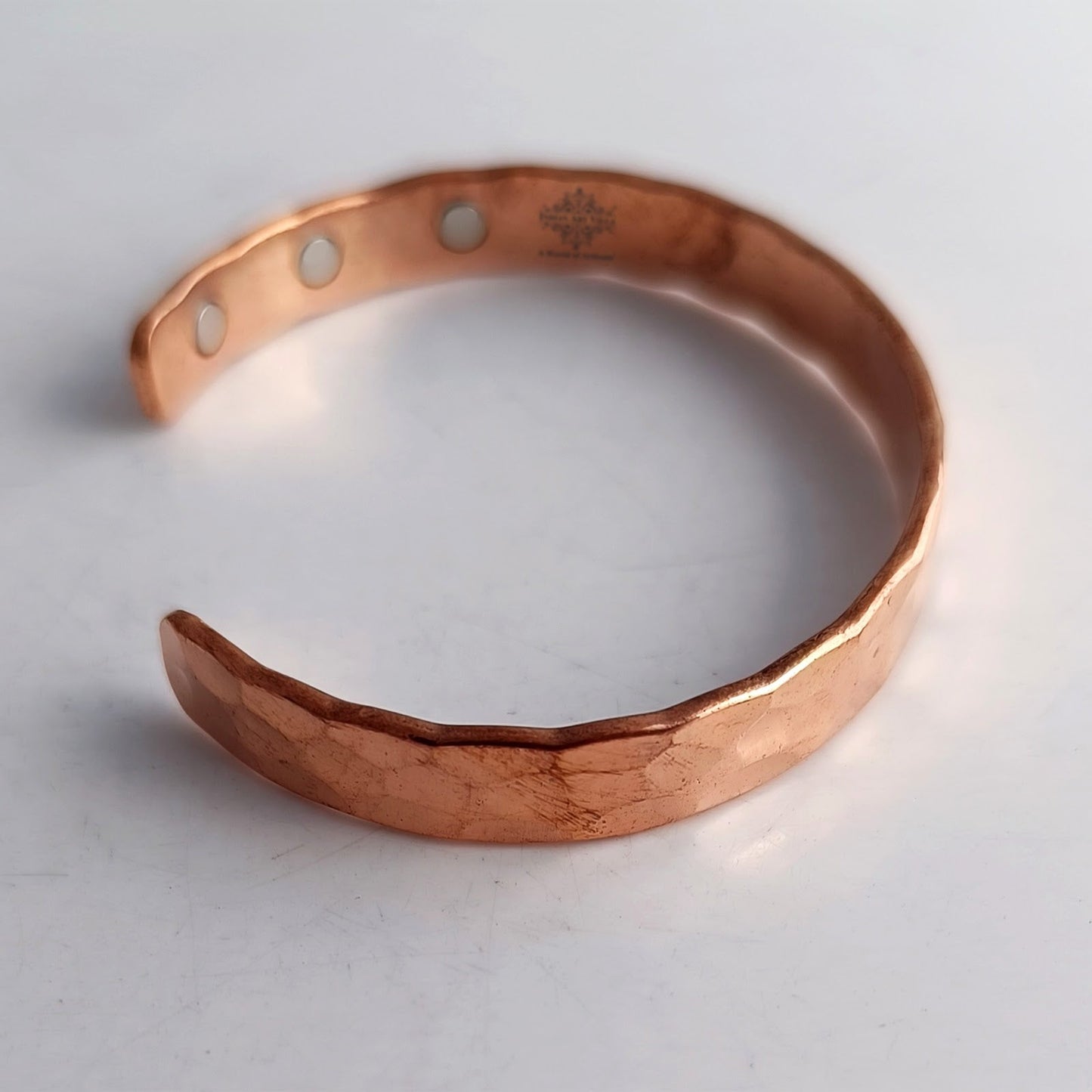 Pure Copper Plain Bangle Adjustable Bracelet for Men & Women