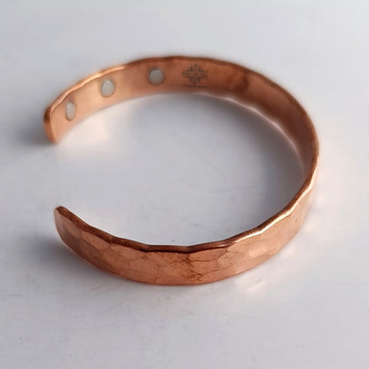 Pure Copper Plain Bangle Adjustable Bracelet for Men & Women