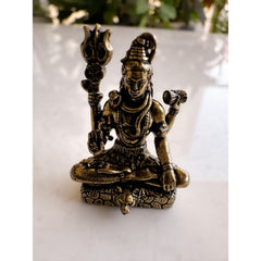 Pure Brass Miniature Shiv Ji Murti For Home Temple