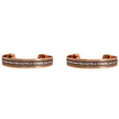 Copper Antique Rare Design Openable Designer Bracelet with Magnet
