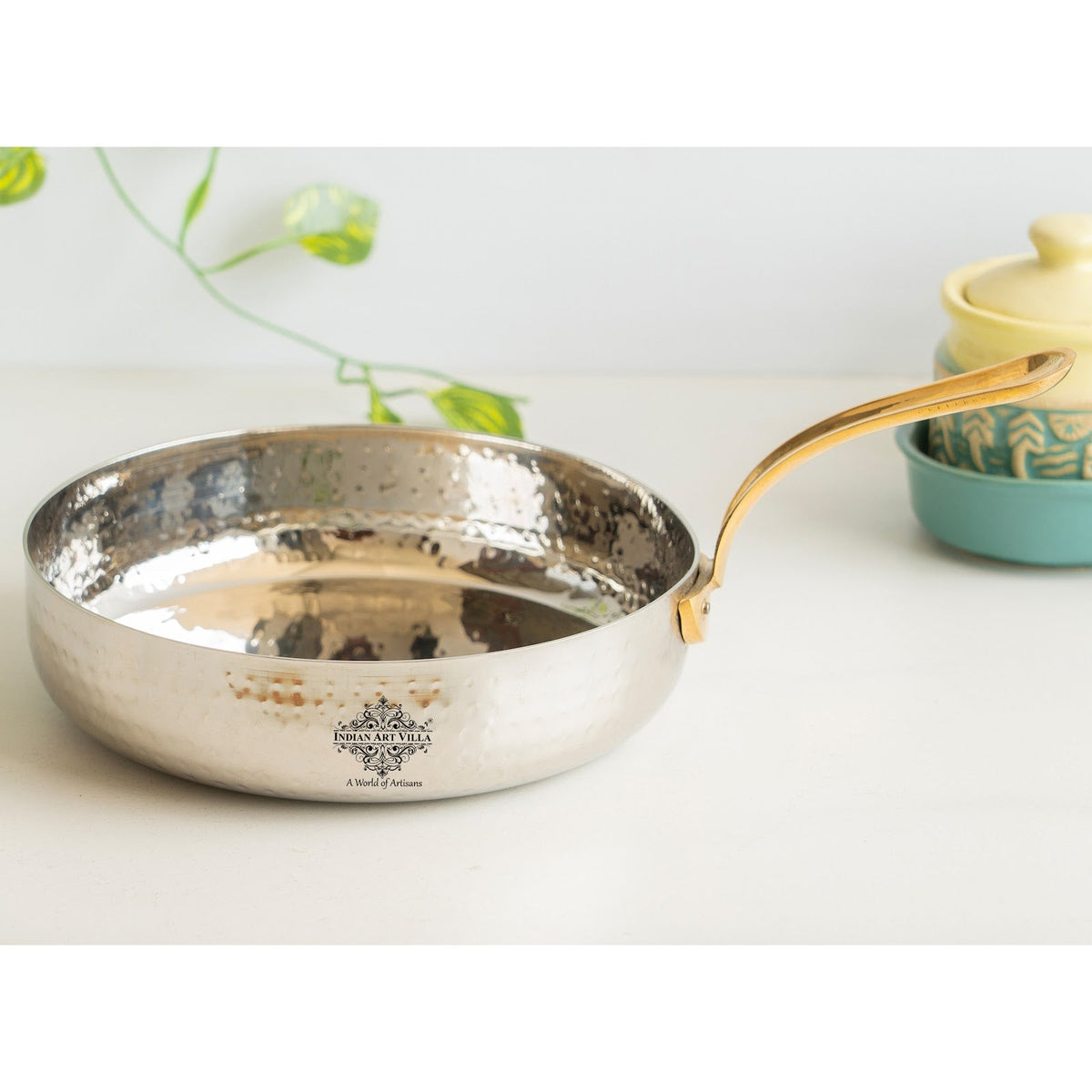 Steel Serving Fry Pan
