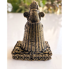 Pure Brass Miniature Khatu Shyam Ji Murti - 2.54 cm