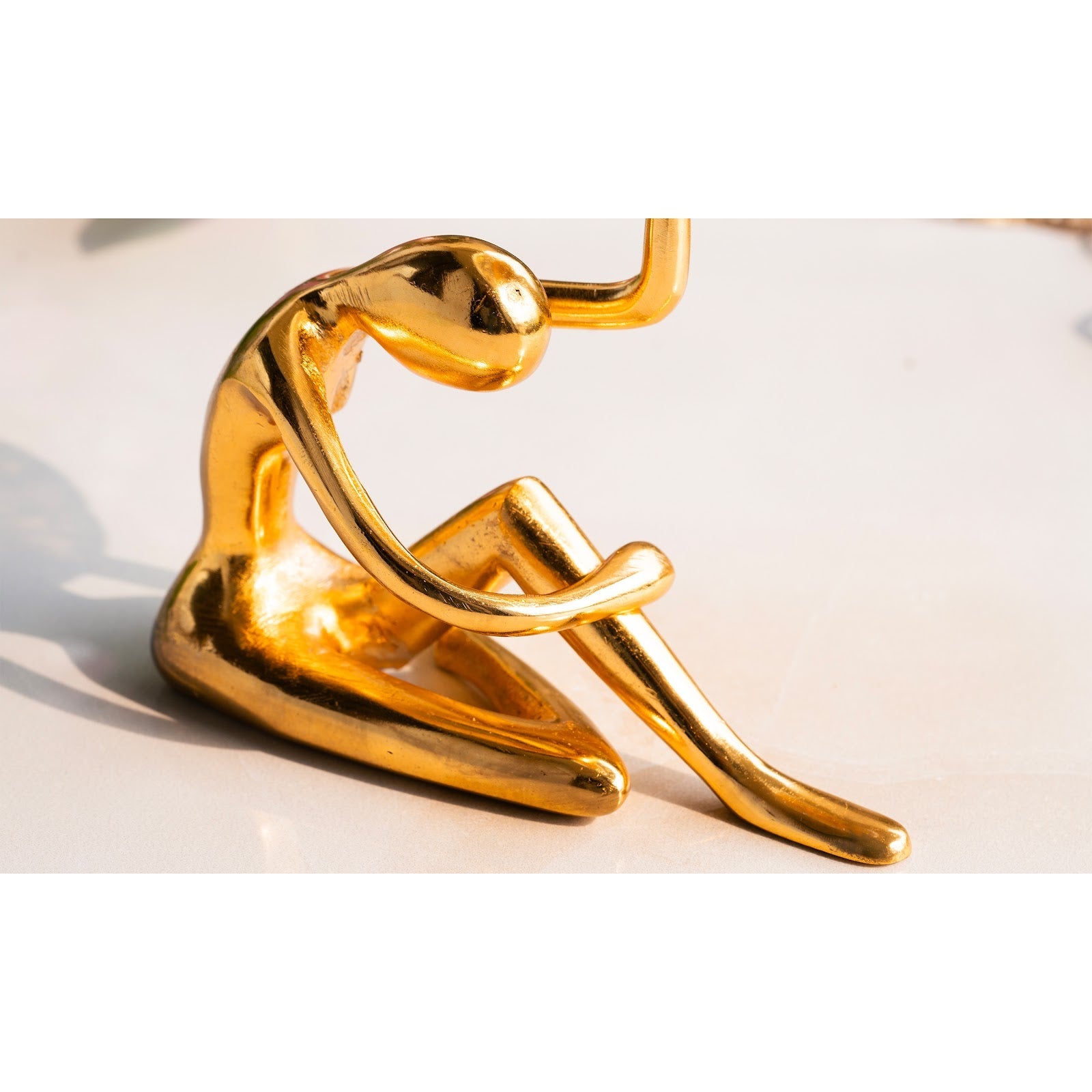 Gold Finish Decorative Candle Holder – Luxury Home Decor