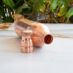 Copper Bottle With Champagne Bottle-Inspired Shape | 1350 ML