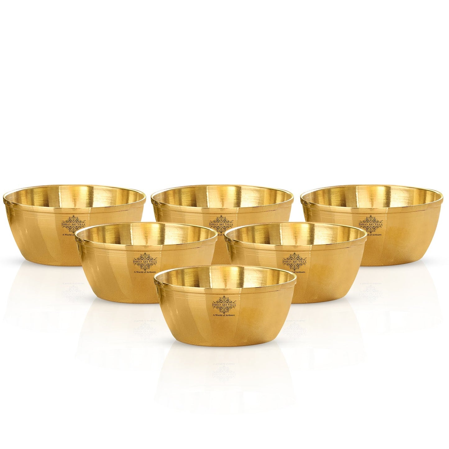Brass Bowl With Shine Finshed, Diameter-8.89 cm