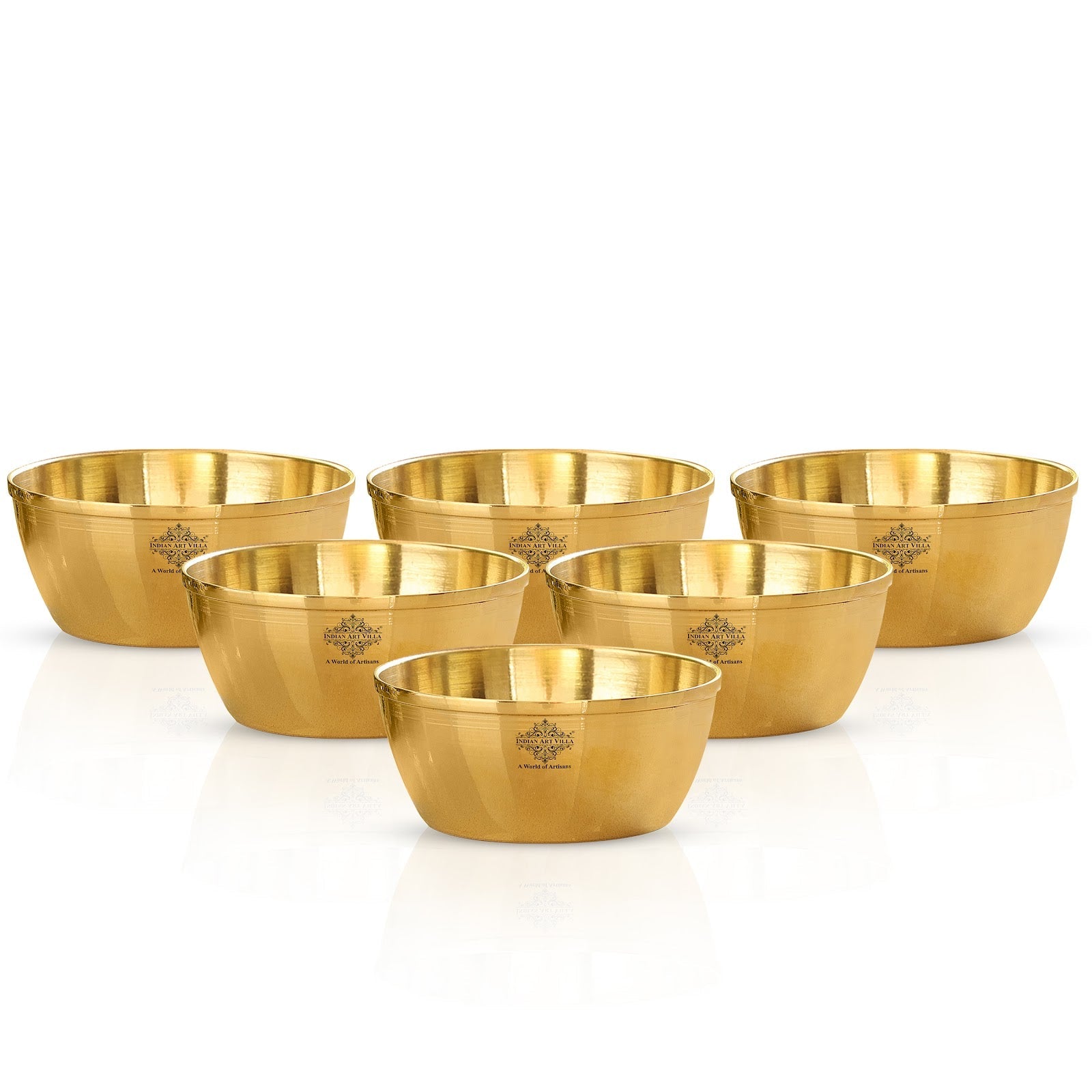 Brass Bowl With Shine Finshed, Diameter-8.89 cm