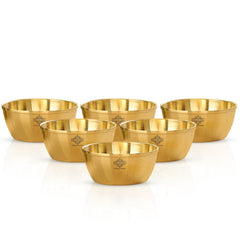 Brass Bowl With Shine Finshed, Diameter-8.89 cm