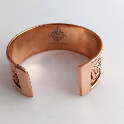 Pure Copper Broad Om Namah Shivaya Bangle