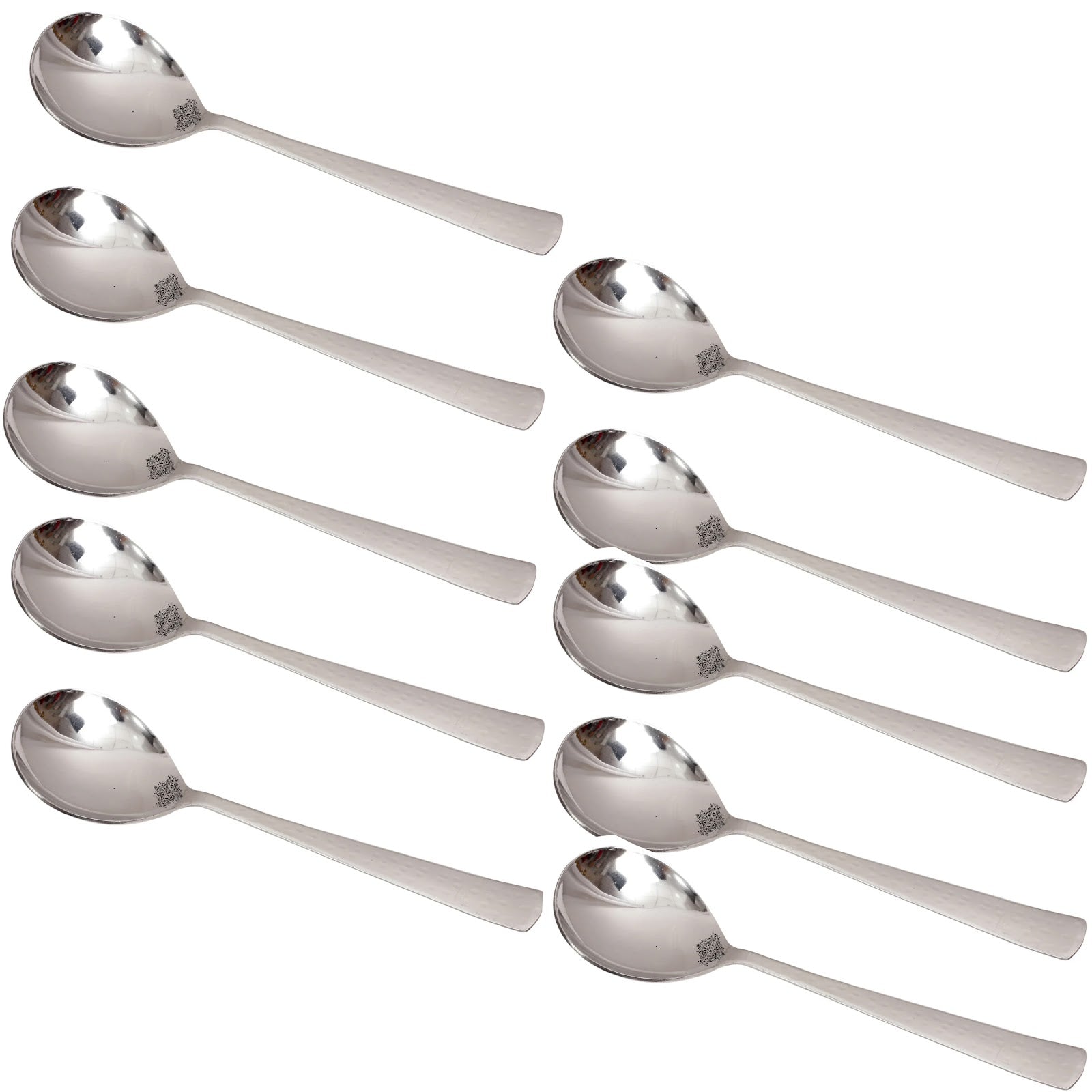 Stainless Steel Handmade Hammer Design Serving service Spoon