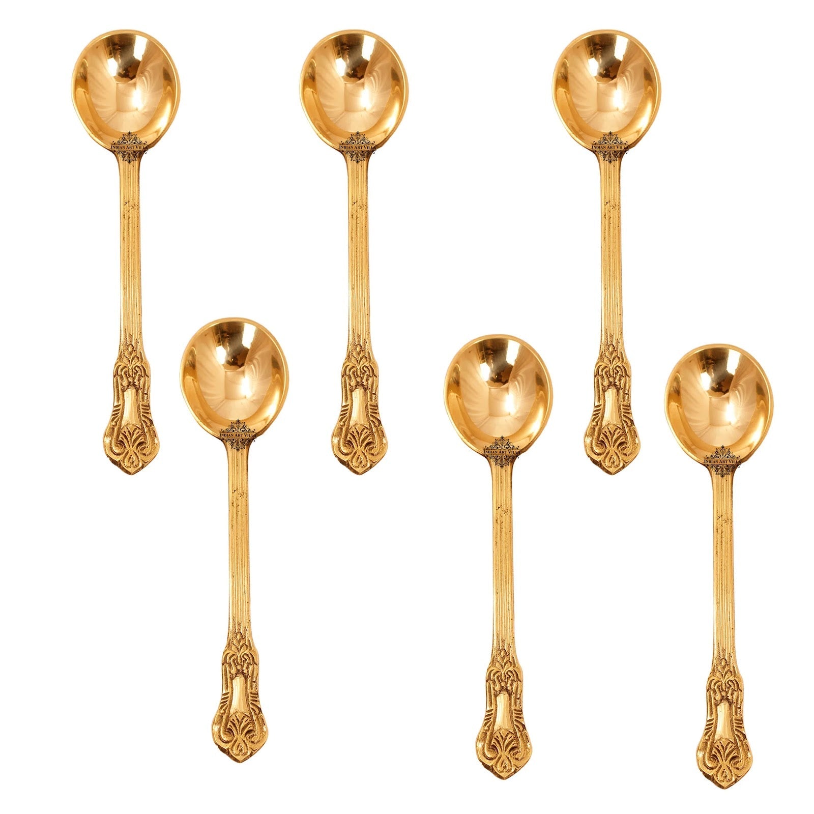 Brass Designer Ladle Spoon | Serving Dishes Tableware | Serving Spoon