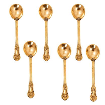 Brass Designer Ladle Spoon | Serving Dishes Tableware | Serving Spoon