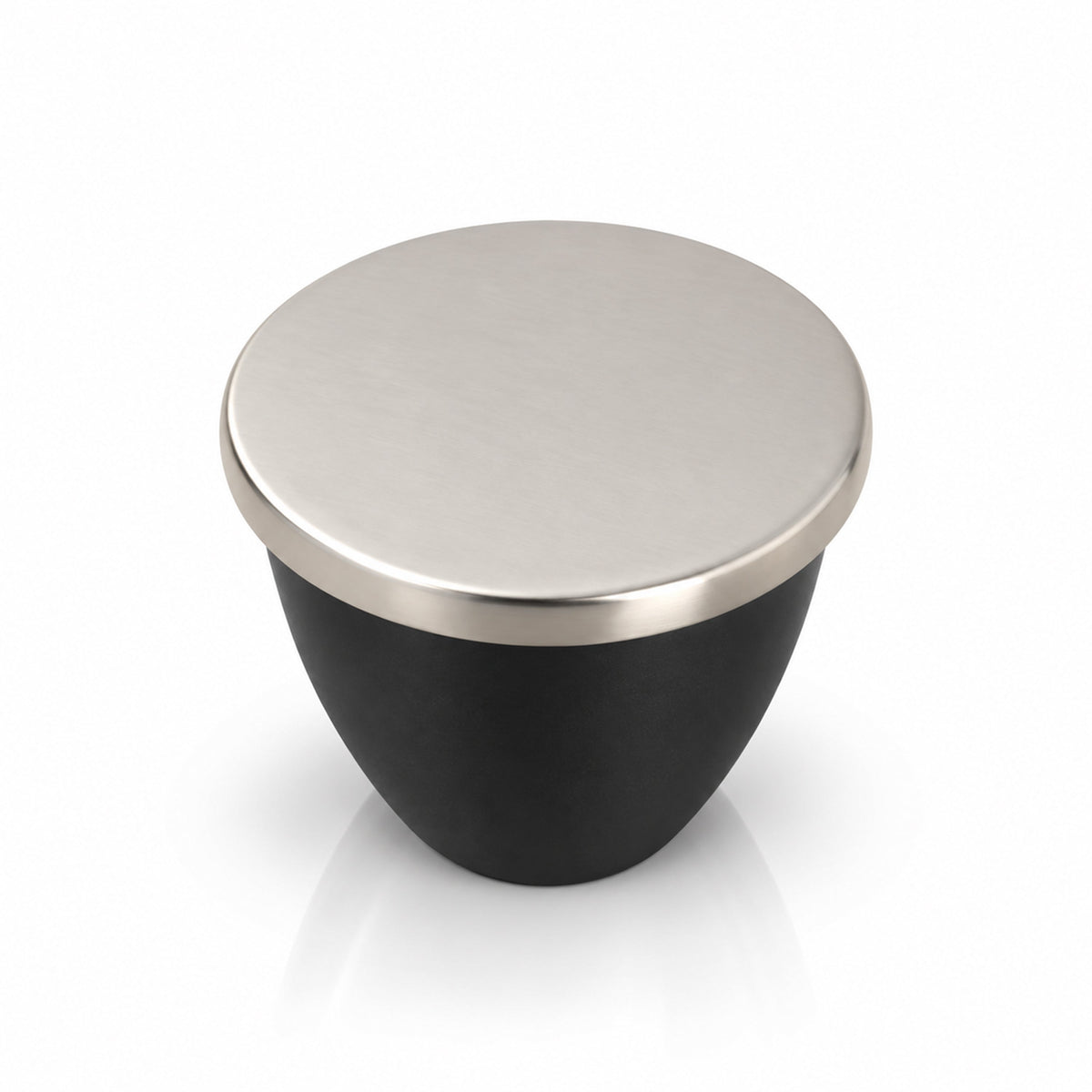 Plantex Knobs for Drawer/Drawer Knobs/Knobs for Cabinets/Pull-Push Knobs for Kitchen/Bedroom Drawer - Pack of 1 (Satin Black)