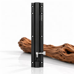 Plantex Stainless Steel 8 inch Tower Bolt/Tower Bolt for Home,Offices Doors and Windows/Tower Bolt for Main Door/Door Latch/Kundi/Chitakini/Door Latch for Windows (Black, Pack of 1)-1