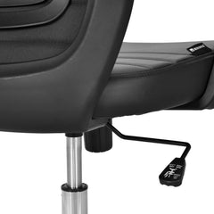 Nilkamal Aries Mid Back Office Chair (Black)