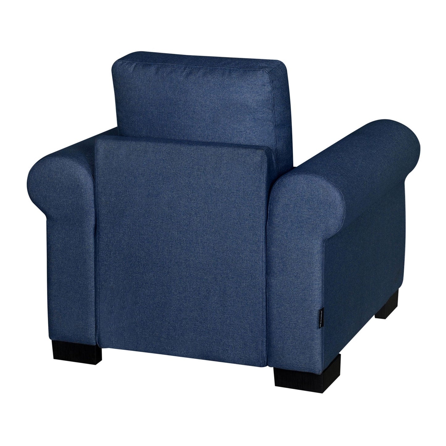 Nilkamal Array 1 Seater Bill Arm Sofa (Blue)