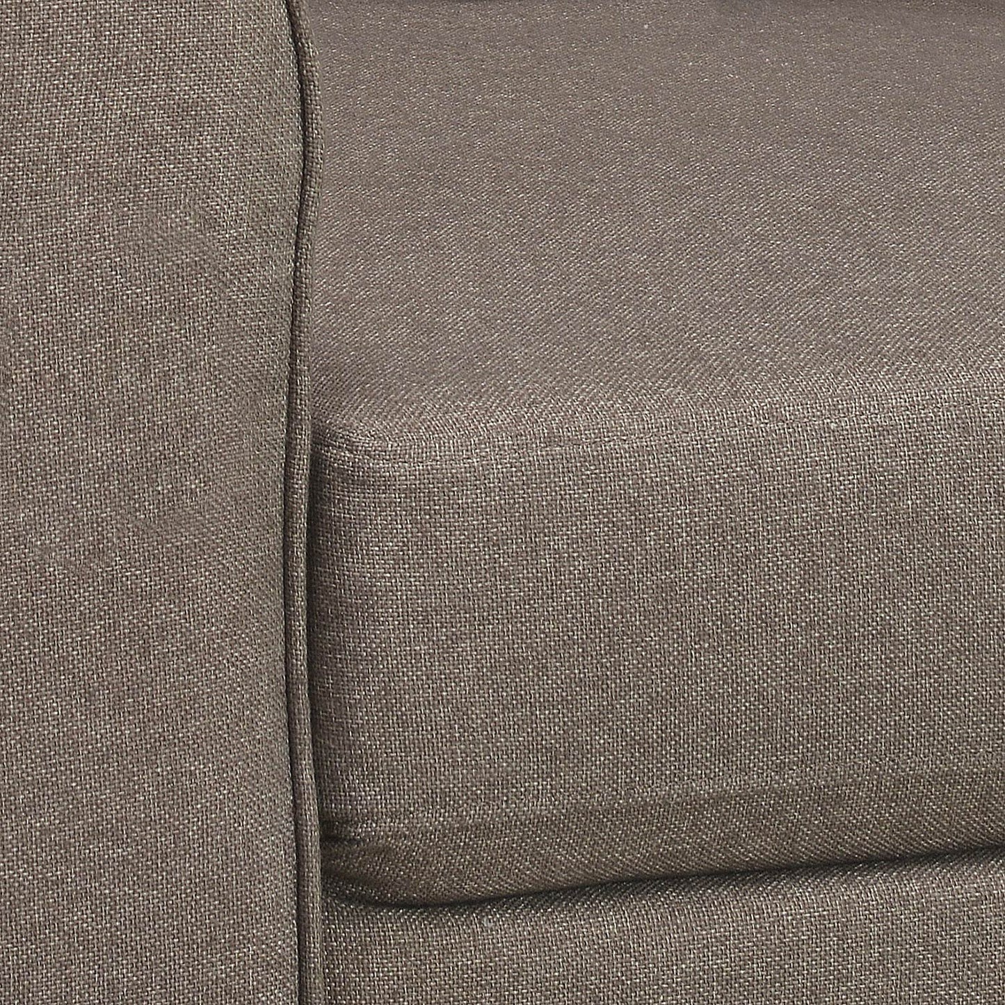 Nilkamal Array 1 Seater Bill Arm Sofa (Light Brown)