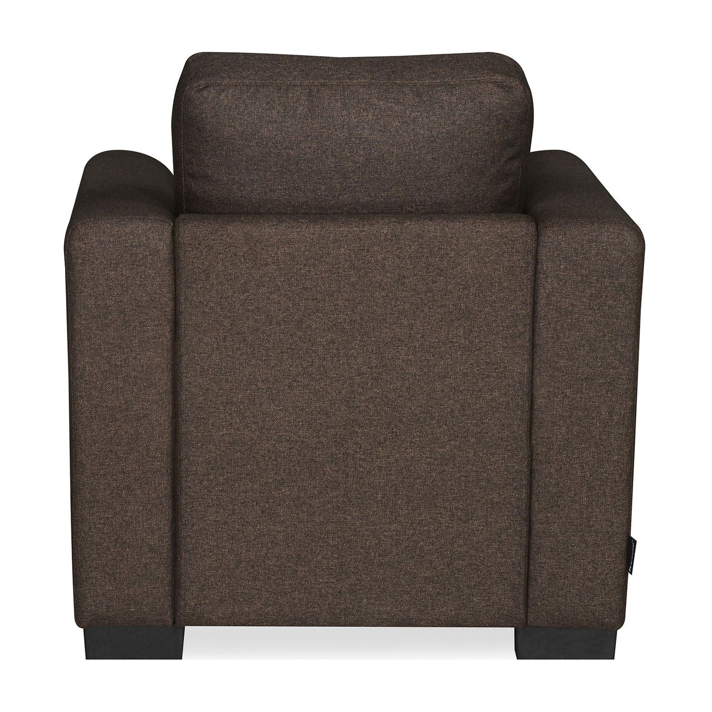 Nilkamal Array 1 Seater Mike Arm Sofa (Dark Brown)