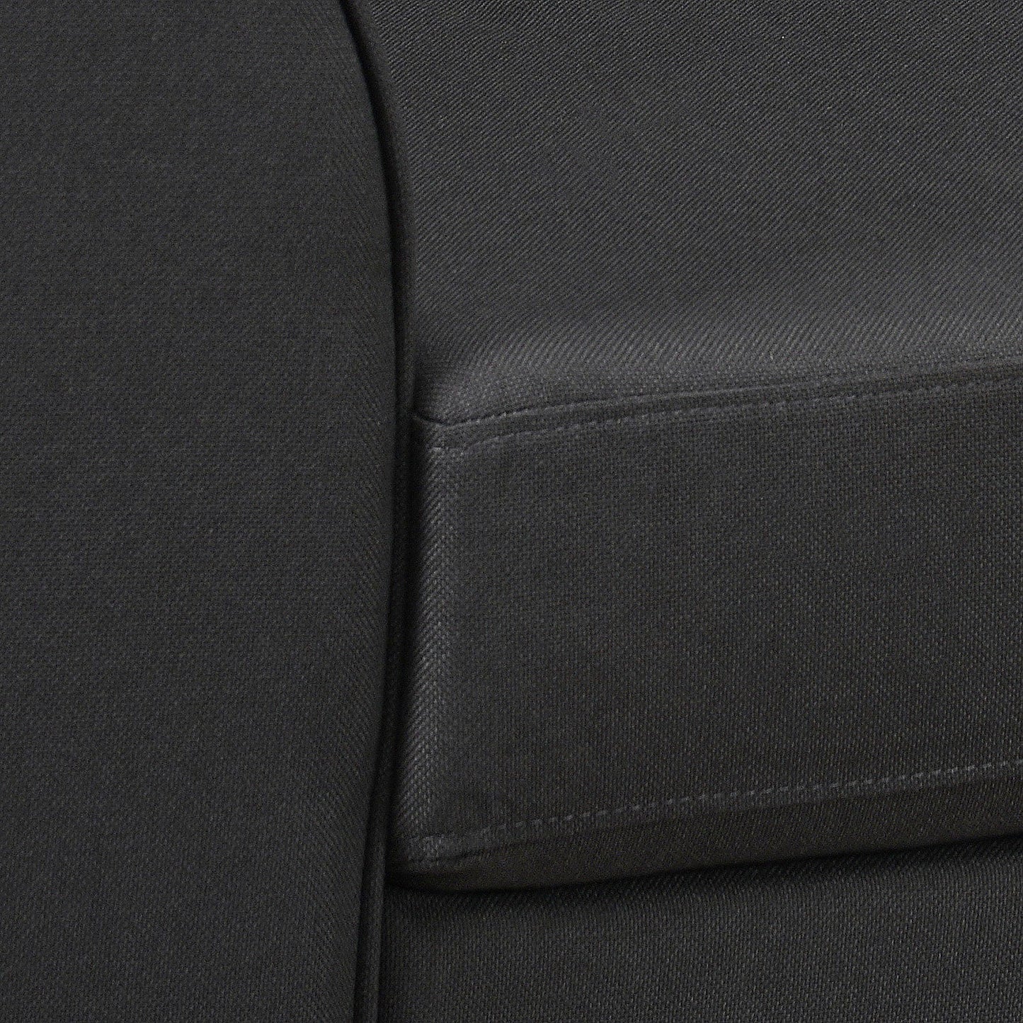 Nilkamal Array 1 Seater Mike Arm Sofa (Dark Grey)