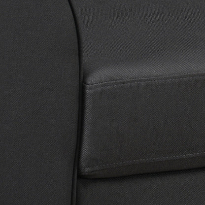 Nilkamal Array 1 Seater Mike Arm Sofa (Dark Grey)