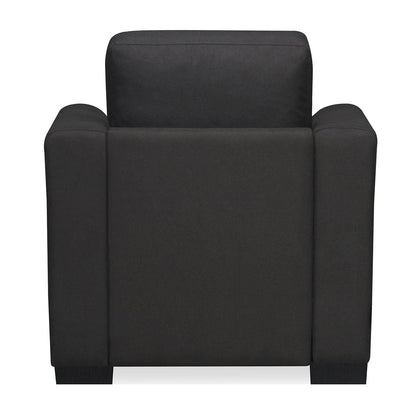 Nilkamal Array 1 Seater Mike Arm Sofa (Dark Grey)