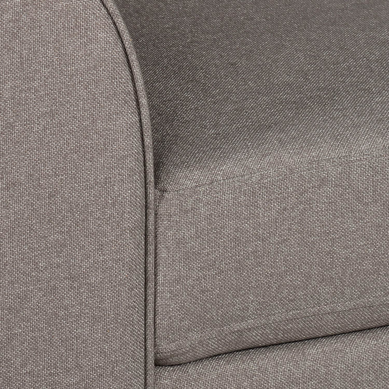 Nilkamal Array 1 Seater Mike Arm Sofa (Light Brown)