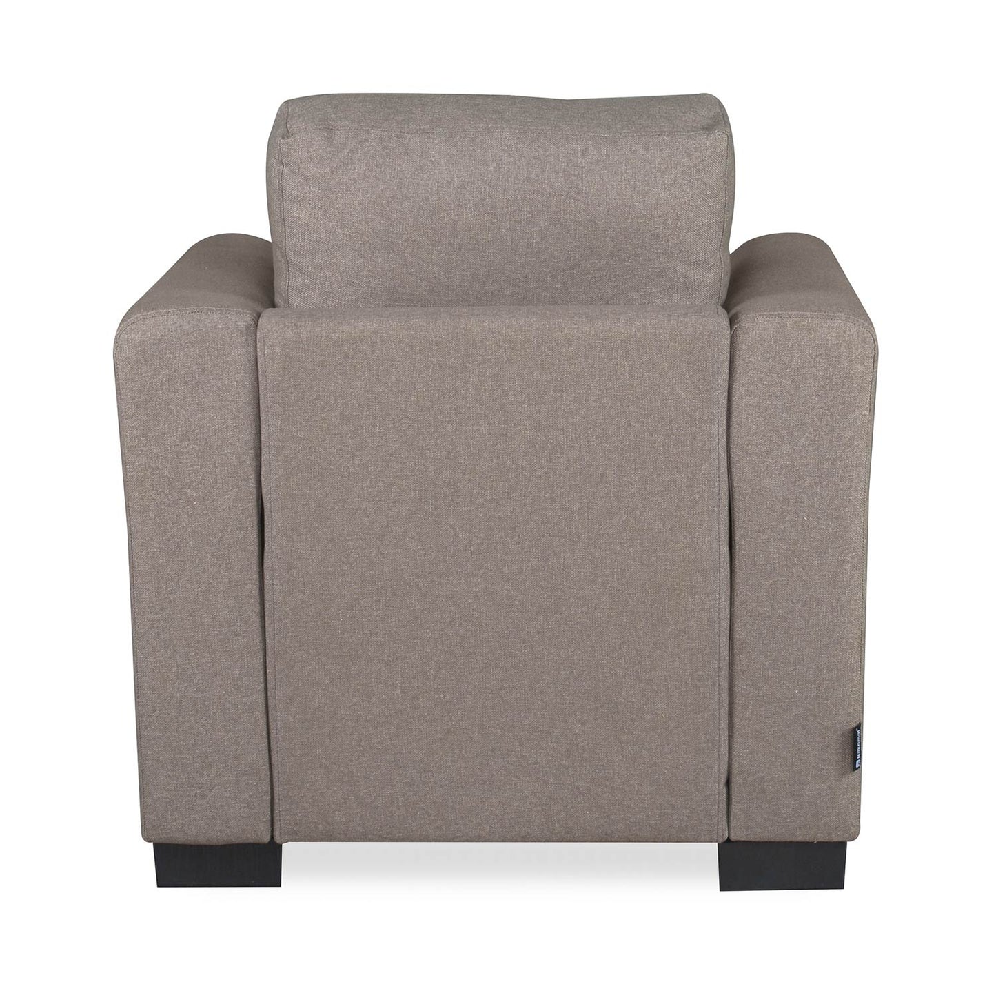 Nilkamal Array 1 Seater Mike Arm Sofa (Light Brown)