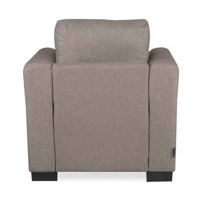 Nilkamal Array 1 Seater Mike Arm Sofa (Light Brown)