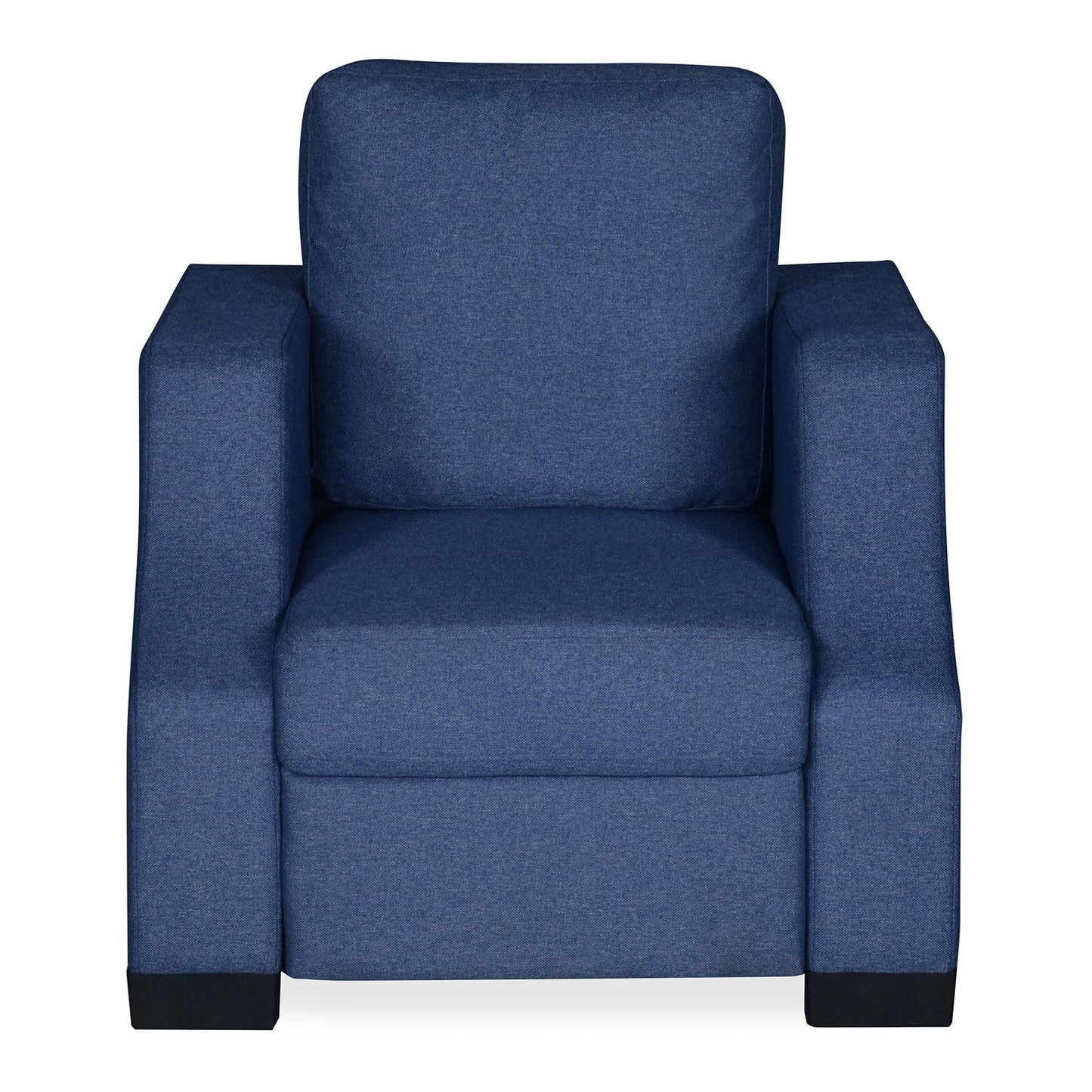 Nilkamal Array 1 Seater Rick Arm Sofa (Blue)